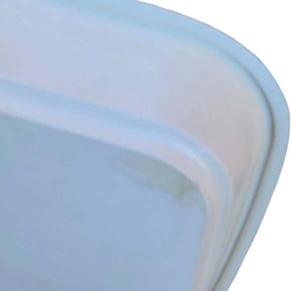 Red Christmas Tree Serving Tray Holiday Vintage Plastic Dinner Party Decor - Picture 9 of 16